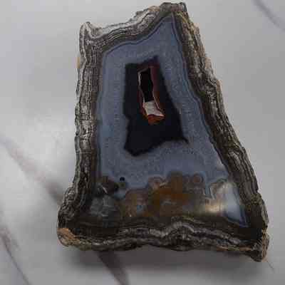 Polyhedroid Agate