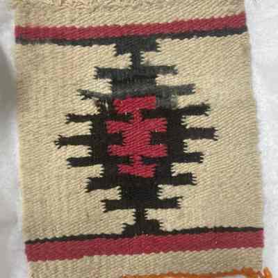 Miniature saddle blanket
