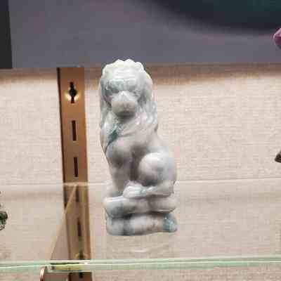 Burmese Jadeite Lion