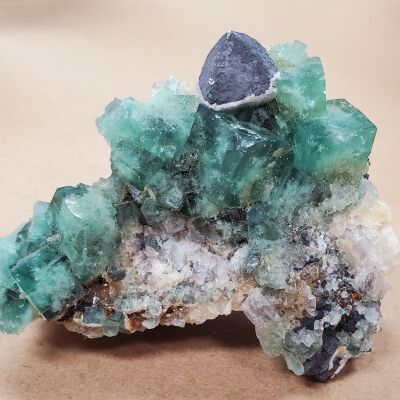 Fluorite and Galena with Quartz