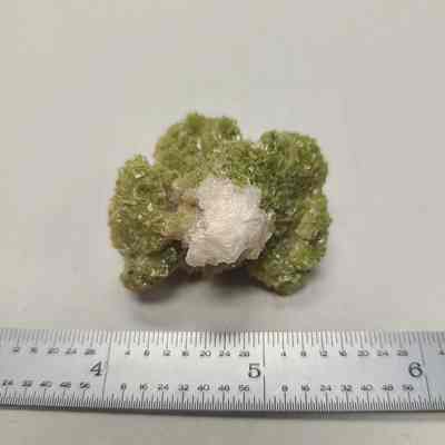 Duftite on Calcite