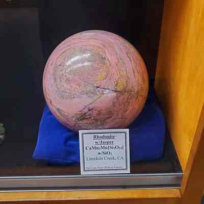 Rhodonite Sphere