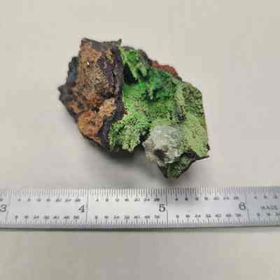 Calcite on Conichalcite