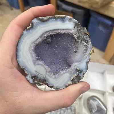Amethyst in "Mexican Coconut"