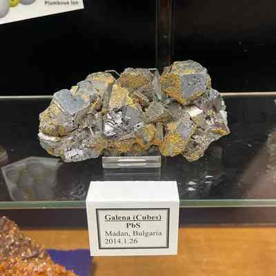 Galena on Quartz