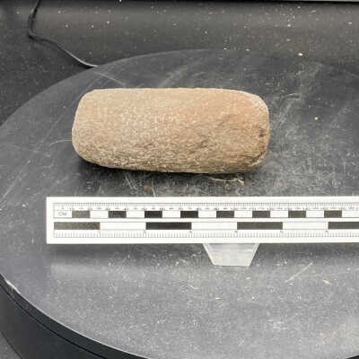 Grindstone with indent