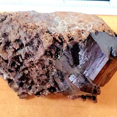 Ilvaite on Hedenbergite