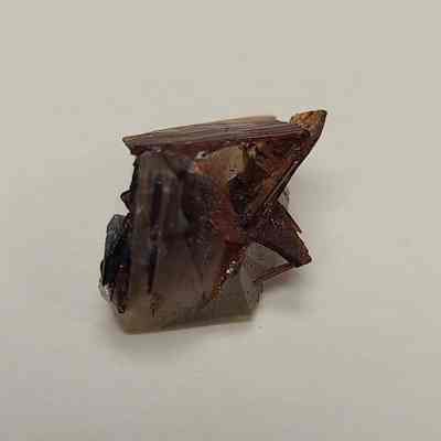 Brookite on Quartz