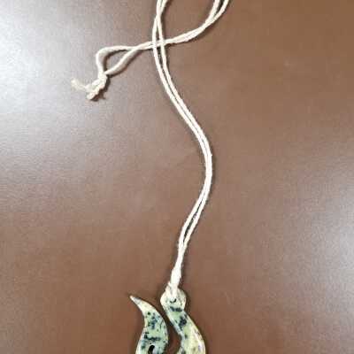 Applegate Jade Maori hook on Twine