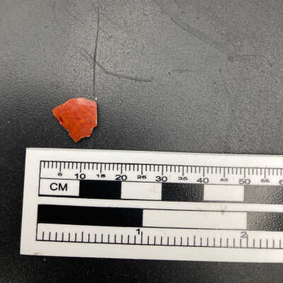 Red painted sherd