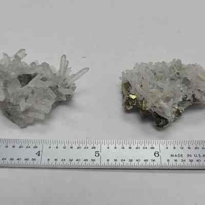 Quartz, Pyrite, & Sphalerite