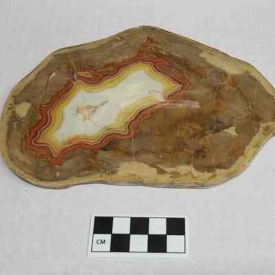 Agate slab