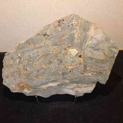 reverse side of object