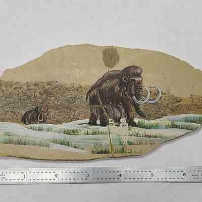 Mammoth painting