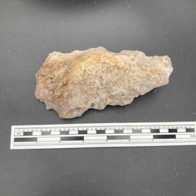 Flaked stone biface