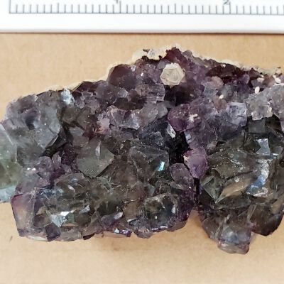 Fluorite with Quartz