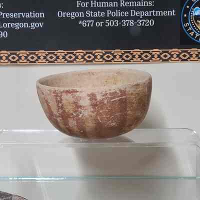 Orange ware bowl