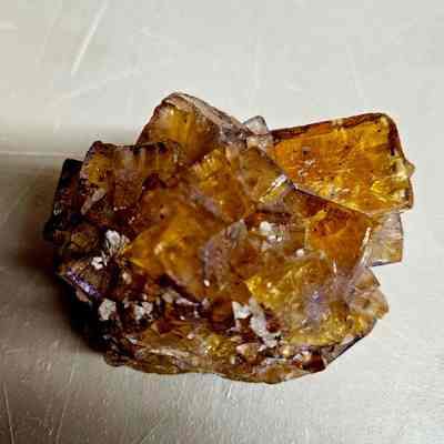 Petroleum included Fluorite