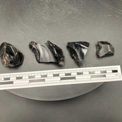 Obsidian Debitage