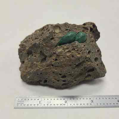 Basalt with Rhyolite inclusion