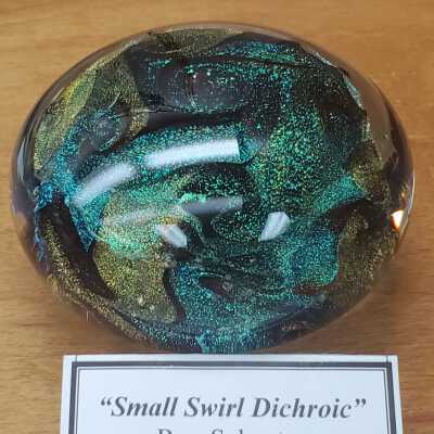 "Small Swirl Dichroic"