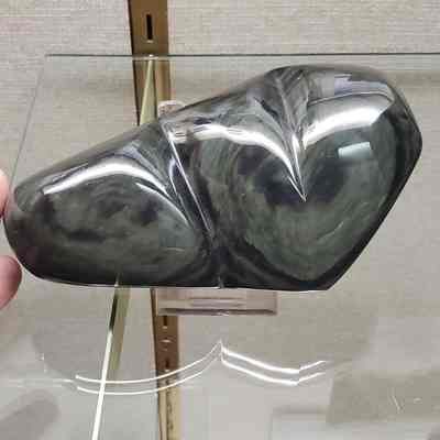 Rainbow Obsidian Carving
