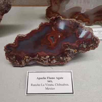 Apache Flame Agate