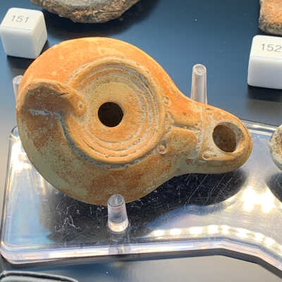 Mold-made Oil Lamp