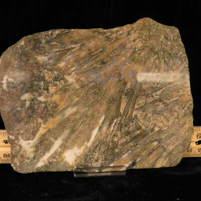 Quartz var. Agate (sagenite)