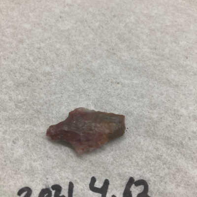 Red Jasper Broken Projectile Point