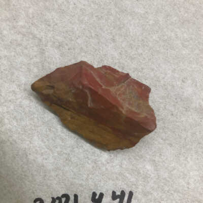 Red/Yellow Jasper Edge Modified Flake