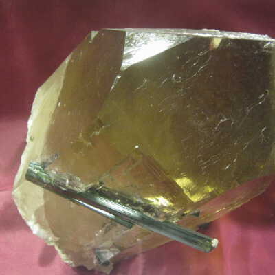 Tourmaline in Citrine