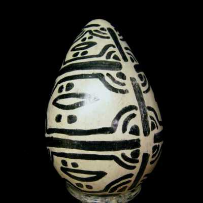 Painted Stone Egg