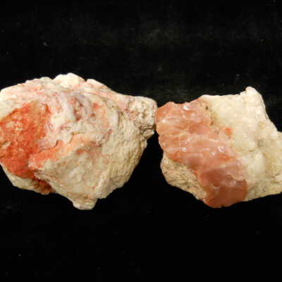 Quartz with Cinnabar