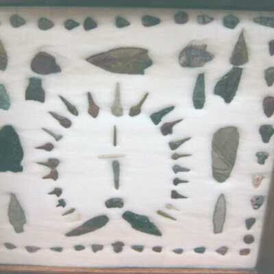 framed arrowheads