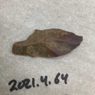 Yellow/Red Jasper Unfinished Projectile Point