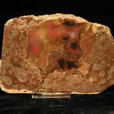 Quartz var. Agate (plume)