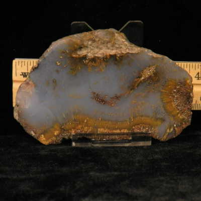 Quartz var. Agate (sagenite)