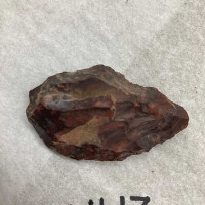 Red Jasper Projectile Point Blank