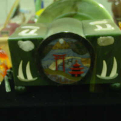 Jade jewelry box