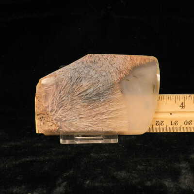 Quartz var. Agate (sagenite)