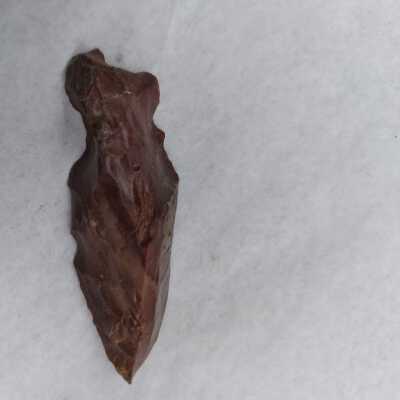 Red Jasper Projectile Point Blank