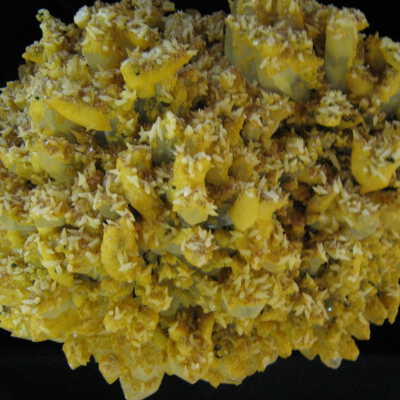 Cadmium-coated Quartz with Calcite