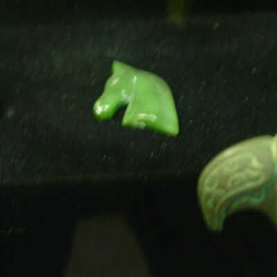Jade horse head