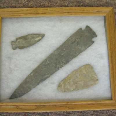 3 framed arrowhead