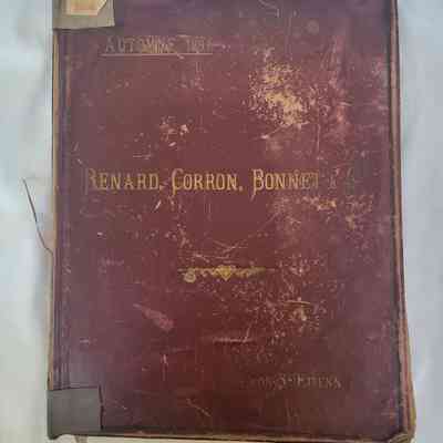 Renard, Corron, Bonnet and Co Thread Sample Book 1897
