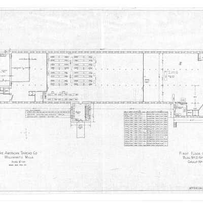 Architectural Plan of Mill No. 1