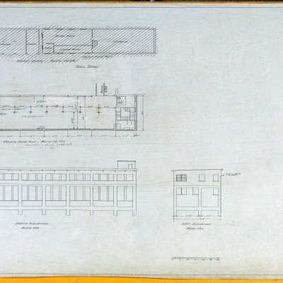 Architectural Plans, American Thread Company