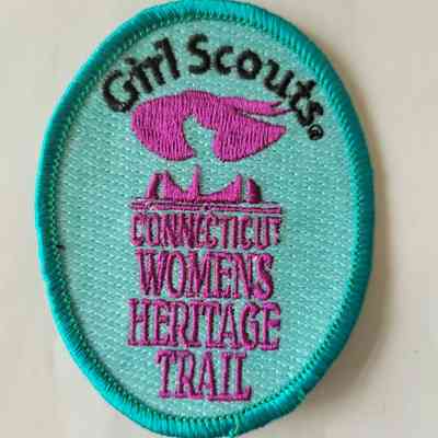 Girl Scout CT Women's Heritage Trail Patch