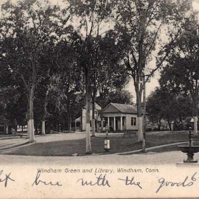 Windham Town Green Postcard